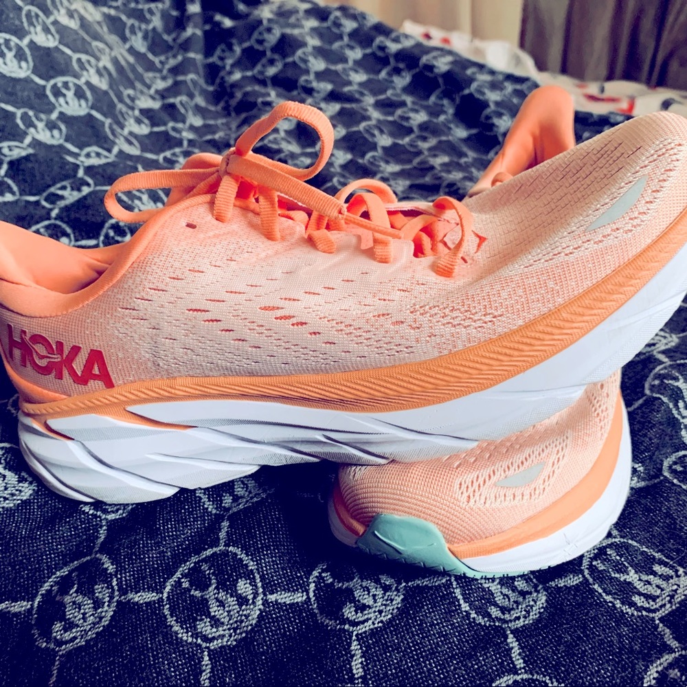 Hoka One One, Clifton 8, new, size 9.5